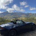 秋の乗鞍高原とロードスター